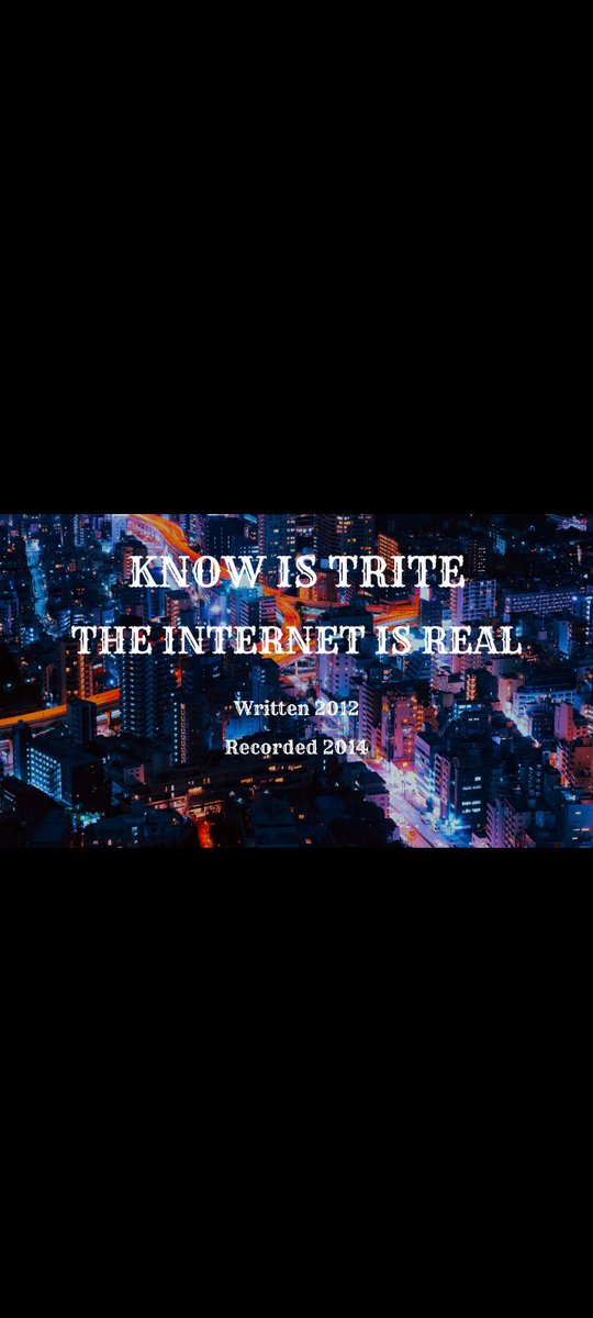 Knowistrite's tweet image. Hey, wrote song couple years ago and put it out on YouTube. Extremely important message about consequences &amp;amp; mental health. Please take a listen and share with anybody who needs this message.

@_PreventSuicide @PreventSuicideP
@PSGMke @PreventSuicide8  

youtu.be/vIMl-SXEBq0