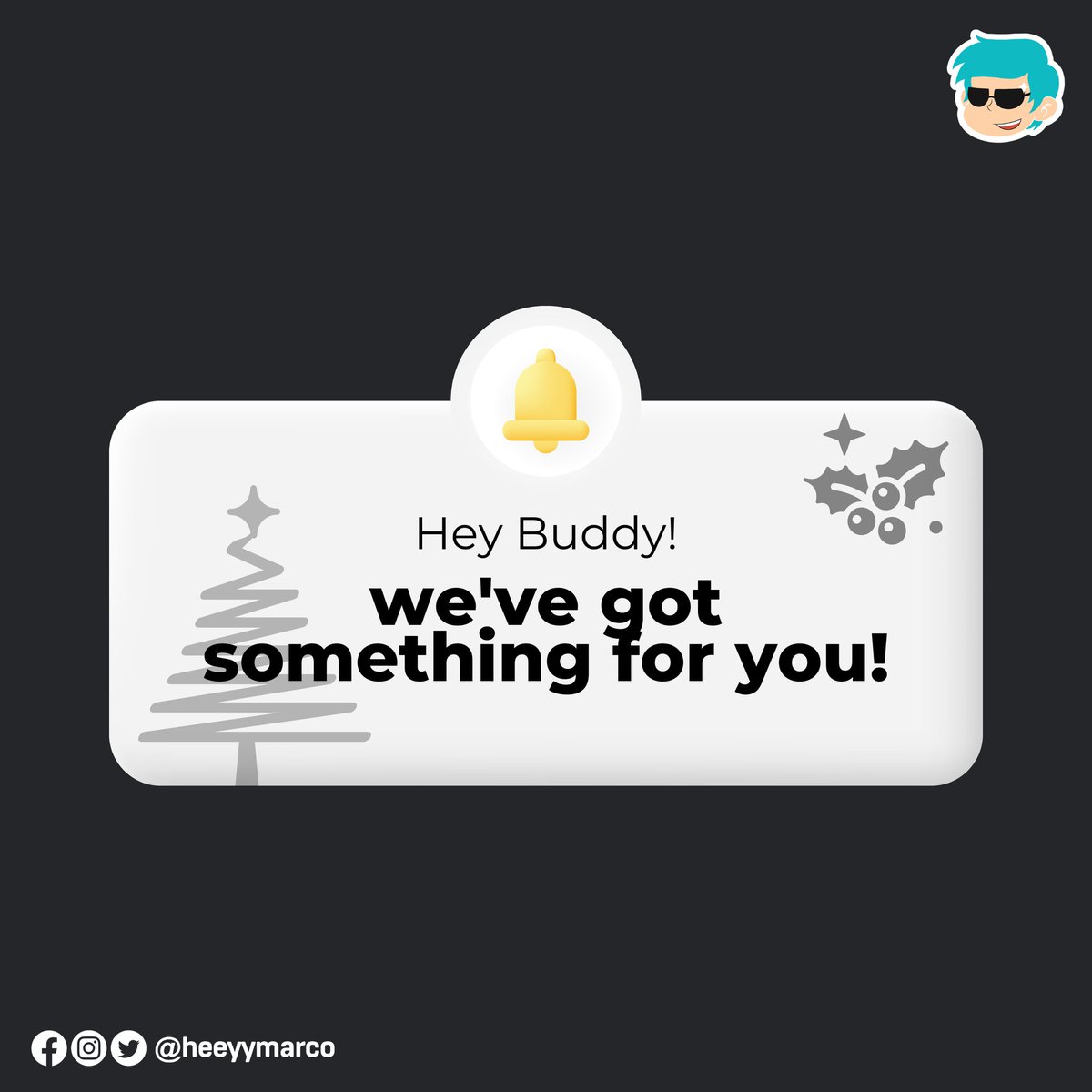 heeyymarco's tweet image. 𝐢𝐭'𝐬 𝐭𝐡𝐞 𝐦𝐨𝐬𝐭 𝐰𝐨𝐧𝐝𝐞𝐫𝐟𝐮𝐥 𝐭𝐢𝐦𝐞 𝐨𝐟 𝐭𝐡𝐞 𝐲𝐞𝐚𝐫 🎄

𝐛𝐮𝐝𝐝𝐲, 𝐥𝐞𝐭 𝐮𝐬 𝐰𝐞𝐥𝐜𝐨𝐦𝐞 𝐭𝐡𝐞 𝐟𝐞𝐬𝐭𝐢𝐯𝐞 𝐥𝐚𝐬𝐭 𝐦𝐨𝐧𝐭𝐡 𝐨𝐟 𝐭𝐡𝐞 𝐲𝐞𝐚𝐫 𝐭𝐡𝐫𝐨𝐮𝐠𝐡 𝐭𝐡𝐞𝐬𝐞 𝐰𝐨𝐫𝐝𝐬 𝐨𝐟 𝐚𝐟𝐟𝐢𝐫𝐦𝐚𝐭𝐢𝐨𝐧.

#HeyMarco
#HeyMarContent