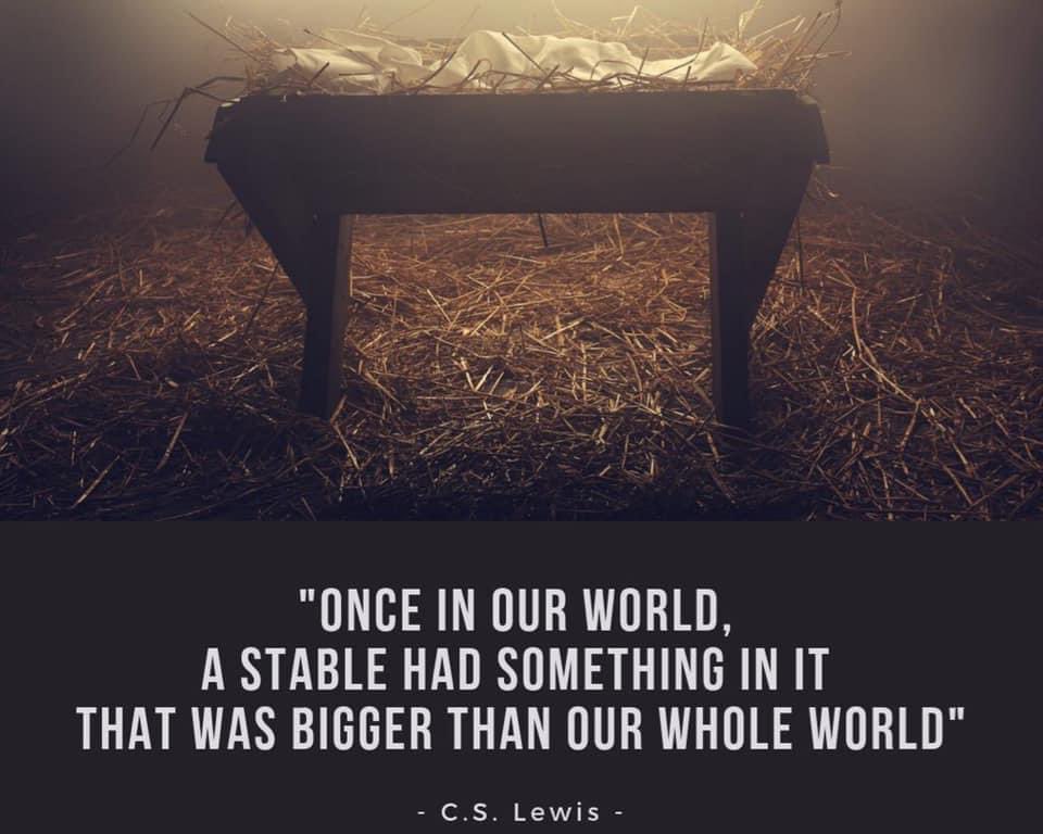 Come on! Still blown away by the fact that the Lord became a baby for you &amp; I. So looking forward to reflecting more on this throughout December, which has started already!