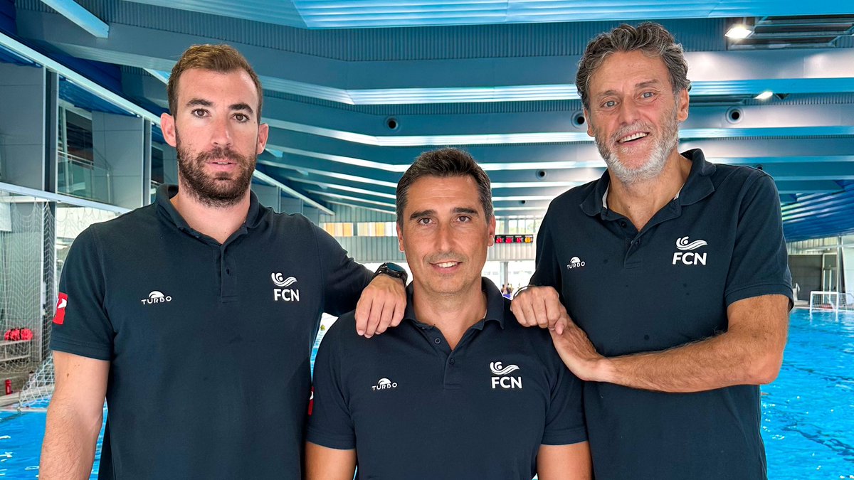 STAFF TÈCNIC DE WATERPOLO MASCULÍ AL CENTRE DE TECNIFICACIÓ 🤽‍♂️

🙋‍♂️ Nani Guiu, Director tècnic

🙋‍♂️ Svilen Piralkov, responsable de l’equip masculí de Tecnificació

🙋‍♂️ Àlex Oses, tècnic de seguiment i suport

ℹ️ Més informació: aquatics.cat/node/3669

#nataciocat #waterpolo