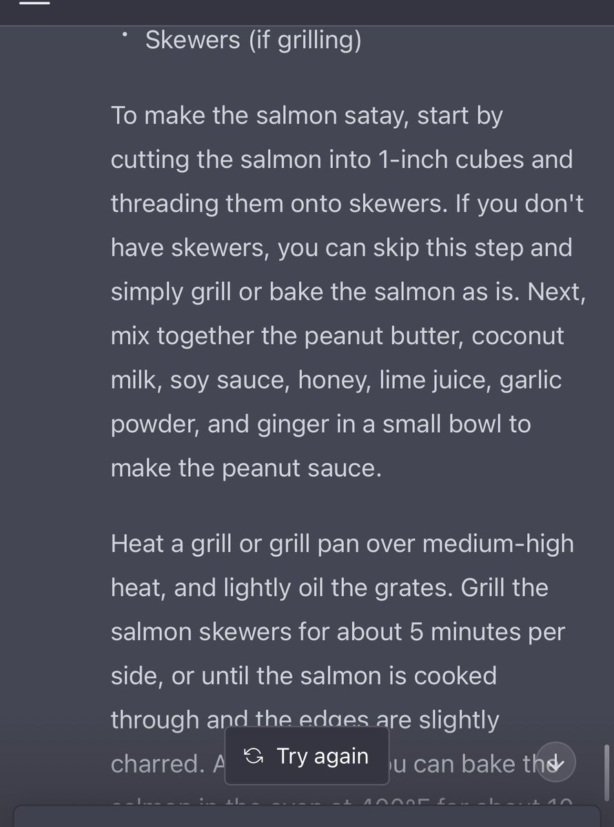 Best use case I've found so far is coming up with dinner recipes. Just give it what you have in the fridge and it'll spit out a full recipe for something.

Here's "salmon and peanut butter" just to see what it can do with unusual ingredients.