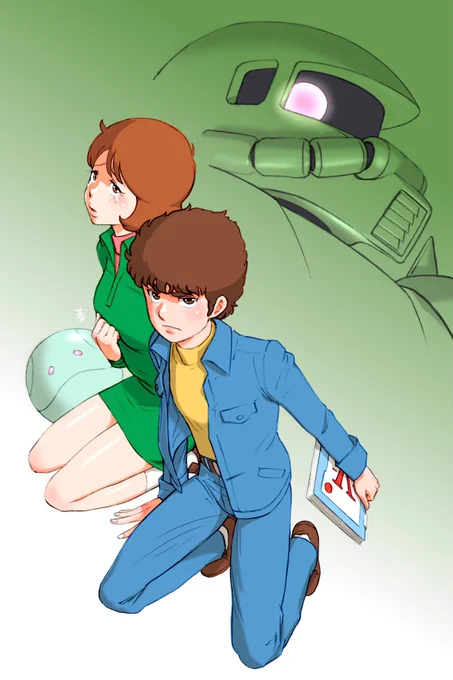 「ボクの好きなフラウ」!!アムロの帰るべきところはフラウなんだろう(少なくとも最初のガンダムの時点では…) 