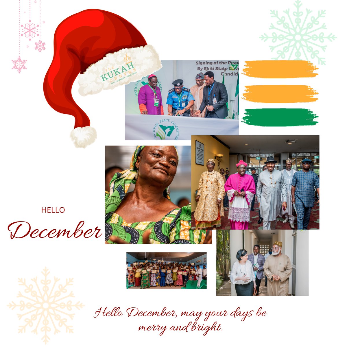 KukahCentre's tweet photo. Hello December, may your days be merry and bright.

#December2022
#TKCforpeace https://t.co/jkixN10n6p