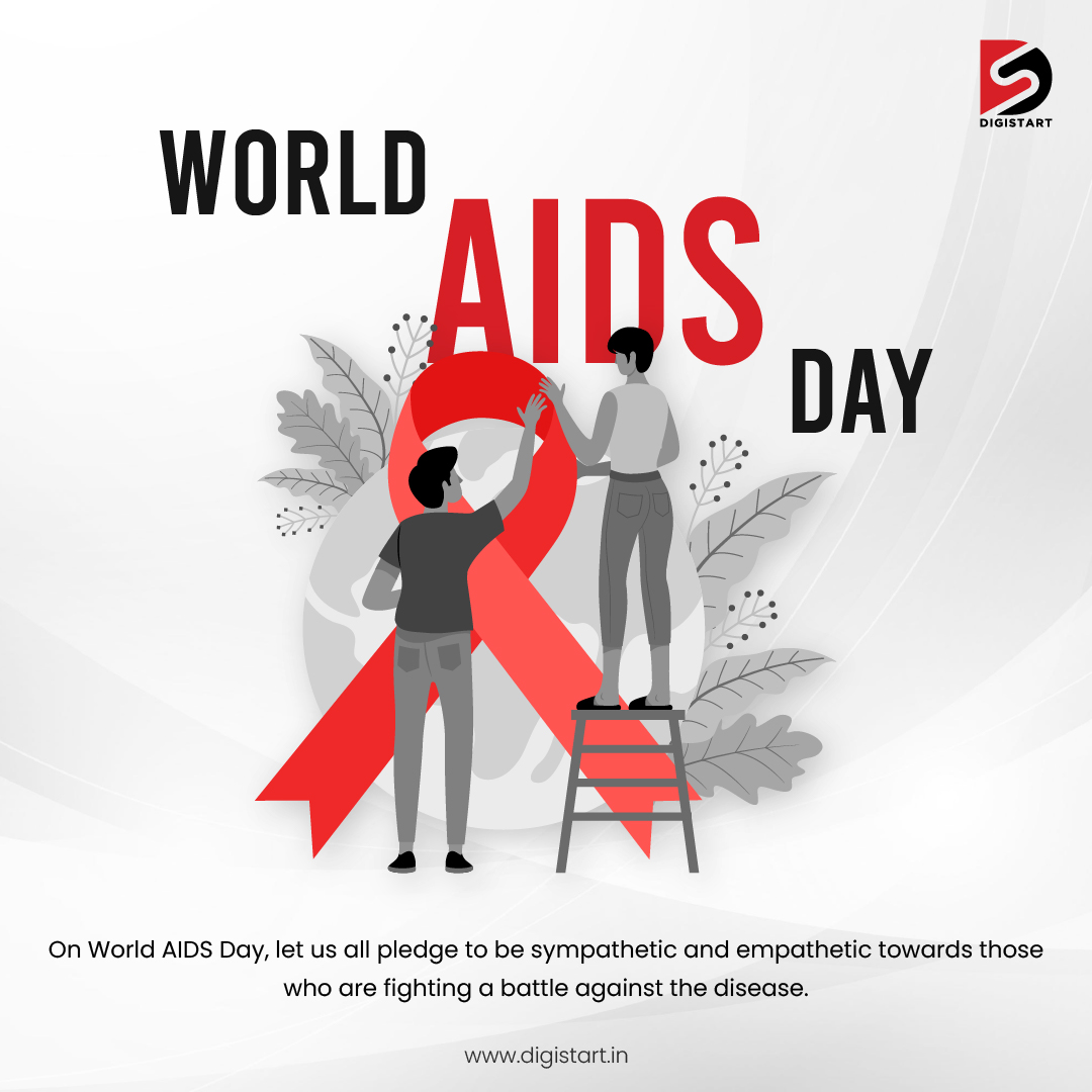 start_digi's tweet photo. This World AIDS Day, Digistart encourages everyone to pledge to create greater awareness and ensure timely treatment, care, and support for those affected.
#digistart #digi #digitalmarketing #marketingdigital #marketing #WorldAIDSDay #hiv #aids #hivawareness #aidsawareness https://t.co/75gQZwgsEg