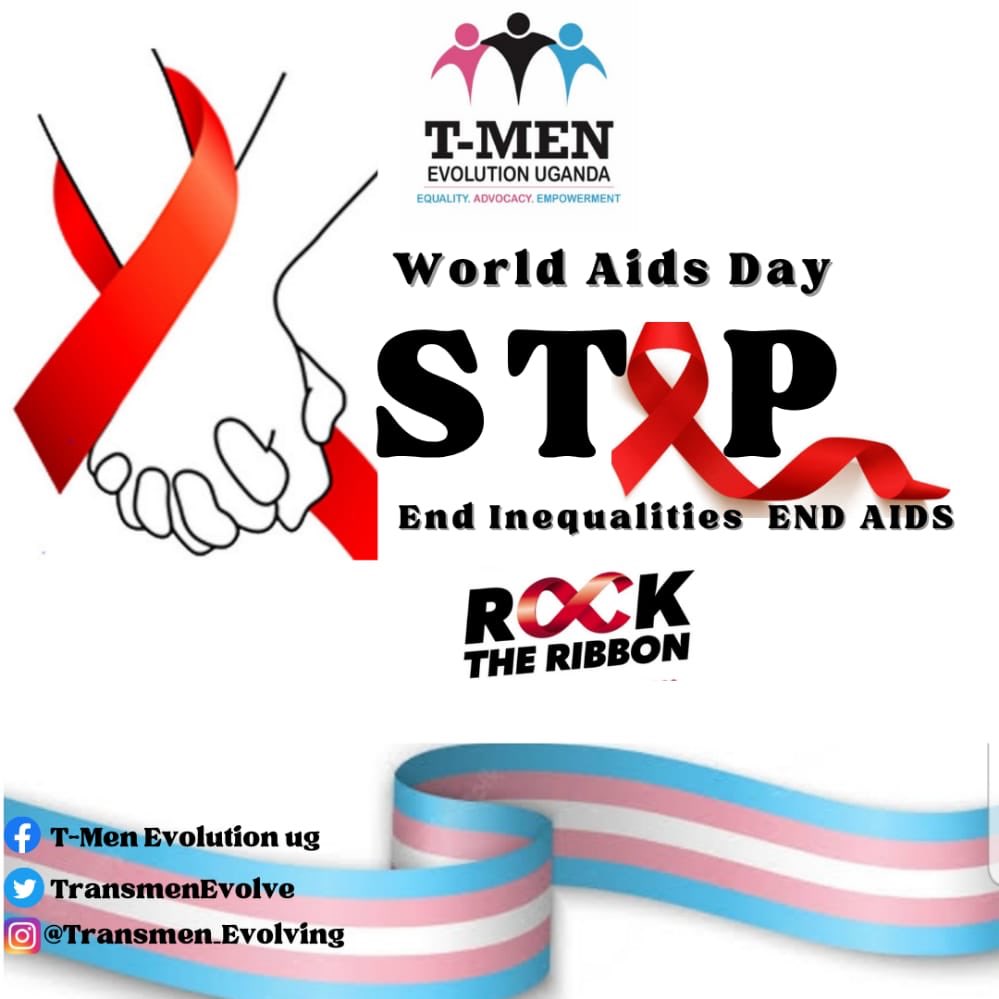 TransmenEvolve's tweet photo. Today, we join the rest of the world to commemorate World AIDS day where we remember everyone we’ve lost to the epidemic and also encourage communities to be vigilant when it comes to the fight of HIV/AIDS. #WorldAIDSDay #RockTheRibbon @brodrick_jay @SMUG2004 https://t.co/9b8mxNpwMc