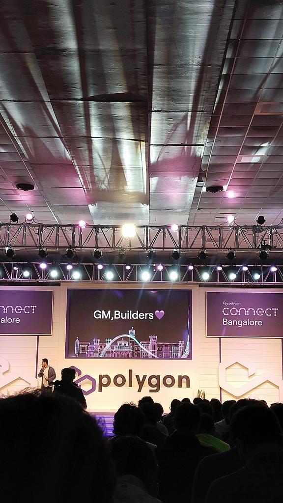 Happening Now💜
#polygonconnect
