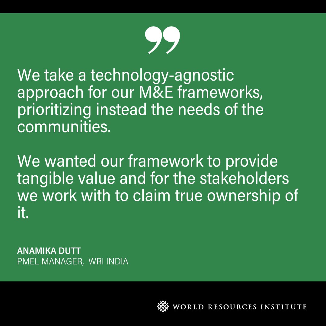 <a href="/anamikadutt89/">Anamika Dutt</a> offering context on the M&amp;E thinking used to design the guidebook