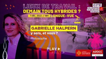 Halpern_G's tweet photo. [#LongueVue] Et si nous réinventions les lieux où nous travaillons? Merci à la @Cite_eco_occ de son invitation pour une conférence sur le sujet… #Hybridation #TousCentaures 

📅Mercredi 7 décembre 
📍CEMD Occitanie
Inscriptions  👇
🔗 https://t.co/fgIGLACnIi https://t.co/3b7zjbW0xY