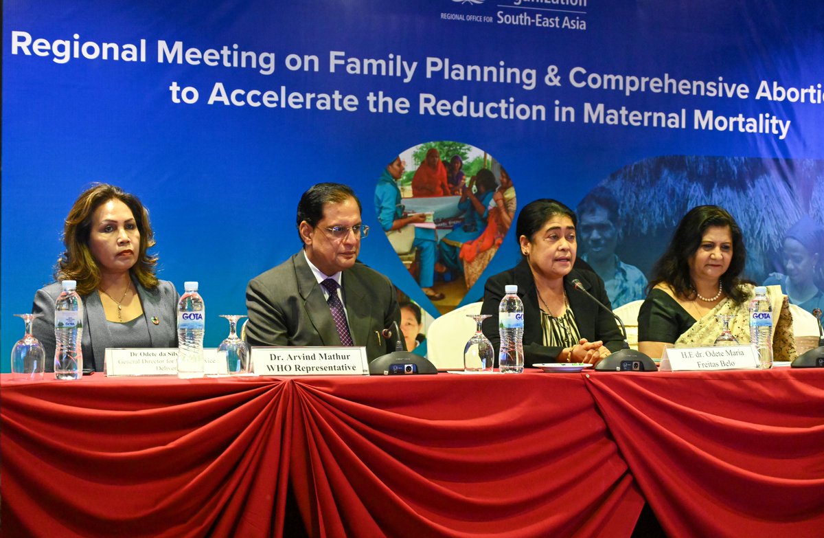 WHOTLS's tweet photo. Day 2⃣ Regional Technical Meeting on #FamilyPlanning & #ComprehensiveAbortionCare saw presentations on post pregnancy FP in Sri Lanka, Indonesia’s experience in post abortion care, integration of postpartum & post abortion FP in India, selfcare interventions in SRHR among others https://t.co/uhvU8uTMCf