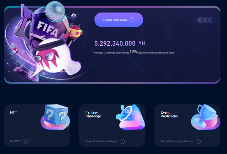 Winning The World Cup, to participate in #YOHO World Cup🤩
👉Matches are exciting
👉Prizes are big enough
👉Start your Soccer Carnival Night