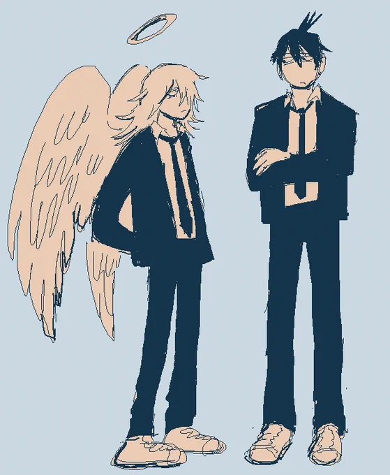 dudes standing around and tolerating each other 
