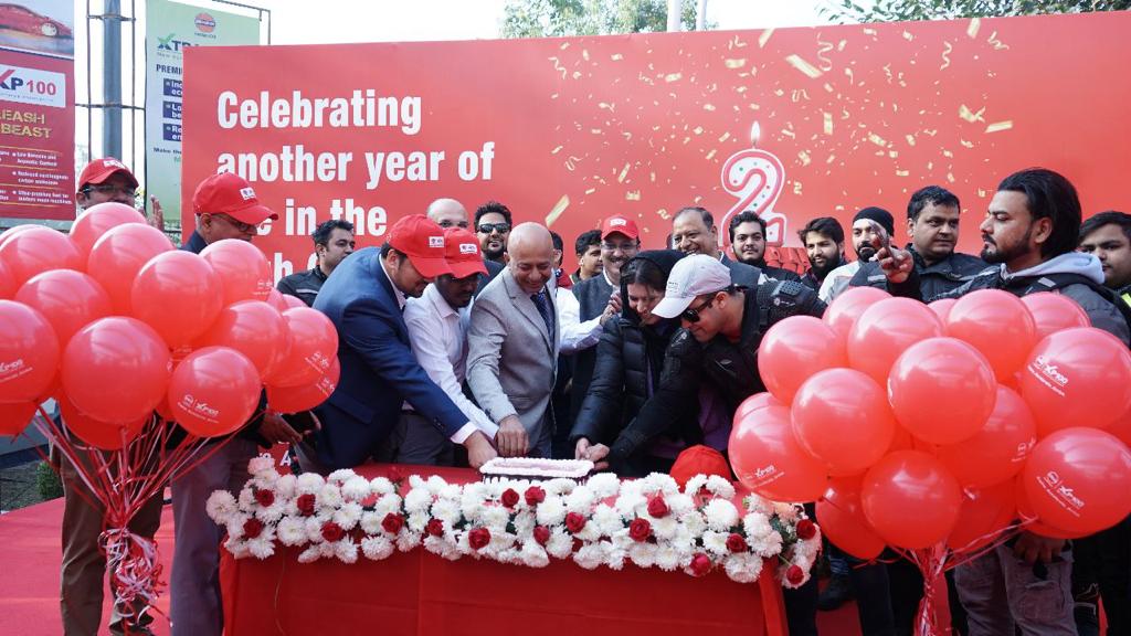 The entire team UPSO2 <a href="/ioclupso2/">IOCL_UPSO-2</a> celebrates 2nd anniversary of #XP100 at JRO, Gr Noida. More than 30 super bikers’ assembled for rally which was flagged off by ED&amp;SH UPSOII 
<a href="/ChairmanIOCL/">ChairmanIOC</a> <a href="/DirMktg_iocl/">Director (Marketing), IndianOil</a> <a href="/raj_dube/">Raj Dubey</a> <a href="/AjayGargioc/">Ajay Garg</a> <a href="/IndianOilcl/">Indian Oil Corp Ltd</a>
