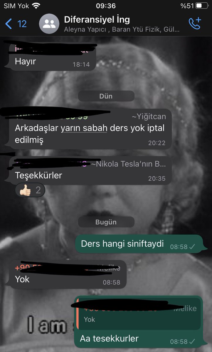 Ama müstahak bana. Telefonuma gelen Mesajları açıp okumazsam daha çok beklerim ben