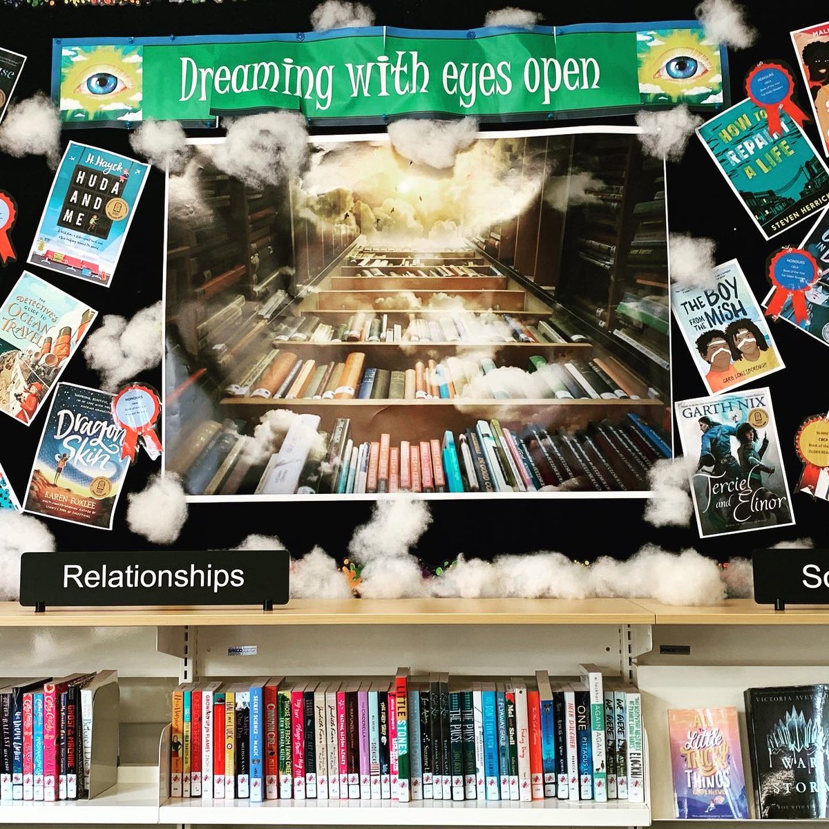 AndreaRowe_au's tweet photo. Well that’s lovely. At my daughter’s high year school assembly today the school’s lovely librarian was delighted to share that they’d proudly featured #JettyJumping as their favourite @cbcaustralia @cbca_vic book & hadn’t realised I was a school parent @HardieGrantCP https://t.co/dBlb2NWlHA