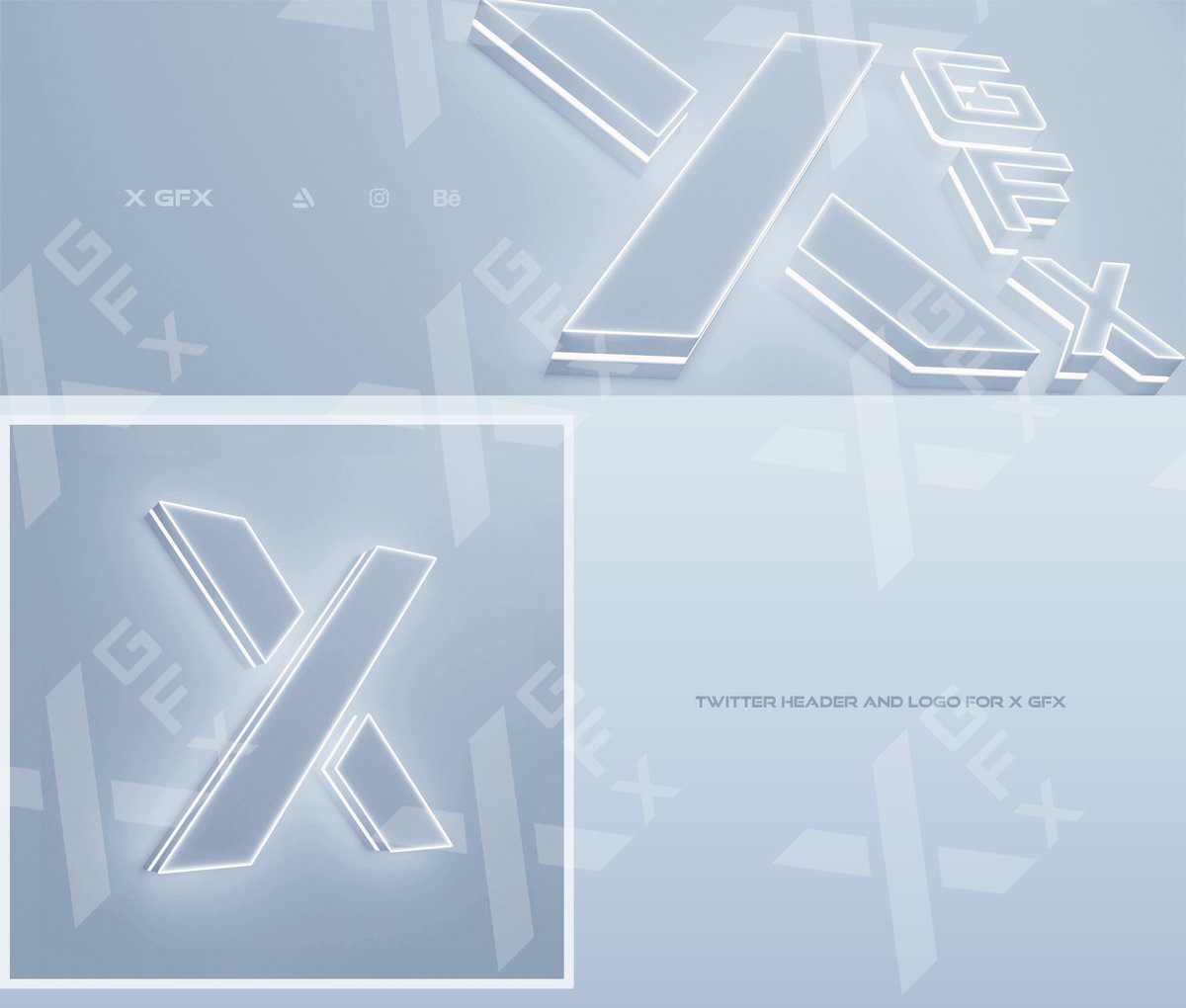 X_GFX_'s tweet photo. New me means new design. 

Let me know what you think!

Likes and retweets mean a lot! https://t.co/iqveB4drQI