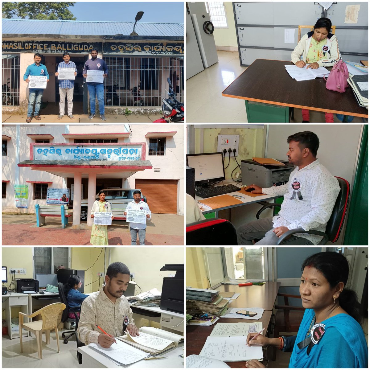 ParichhaPankaj's tweet photo. @odishasaa Protesting by wearing of black badges for fulfillment of our long standing demands. Grade Pay 2800 @CMO_Odisha @MoSarkar5T @FdOdisha @Naveen_Odisha @rdmodisha @gapg_dept @ManojKu17225769 @SecyChief @satyabrata1967 @samajalive @sambad_odisha @otvnews @ZeeOdisha https://t.co/kOCHE9DZJx