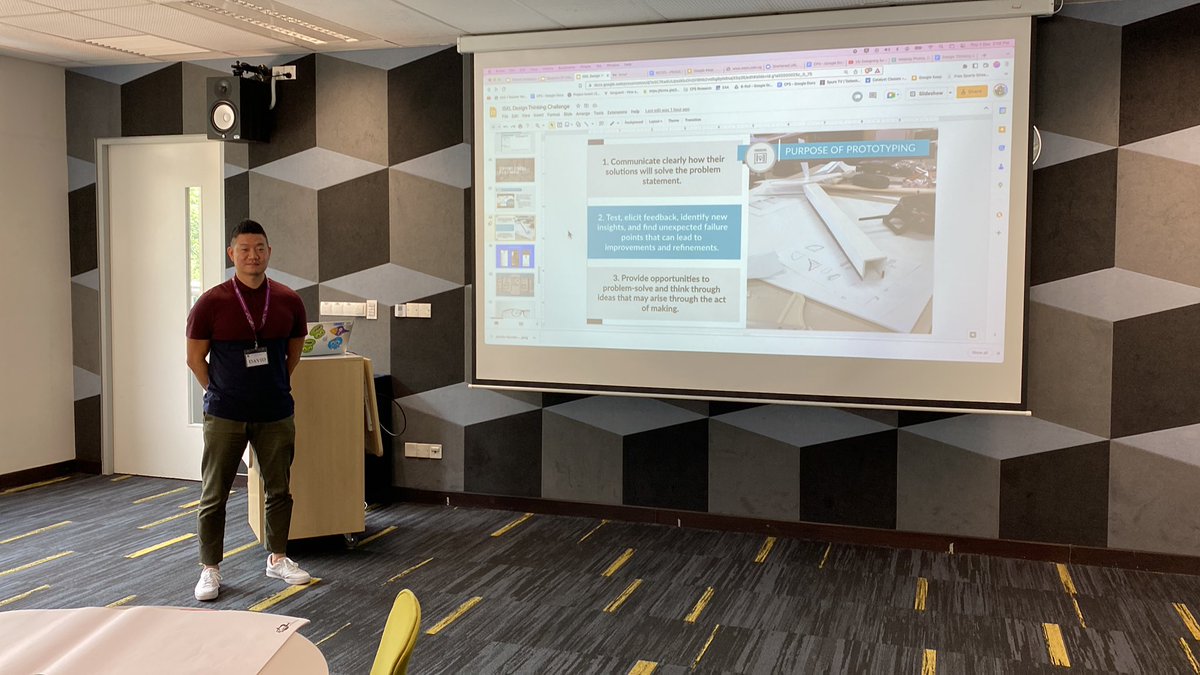 stevekatz's tweet photo. Feeling grateful to be able to learn about #designthinking from @davidleeedtech today at #ISKLproud. #dt #STEM #STEAM https://t.co/rLFSMAb3Vt