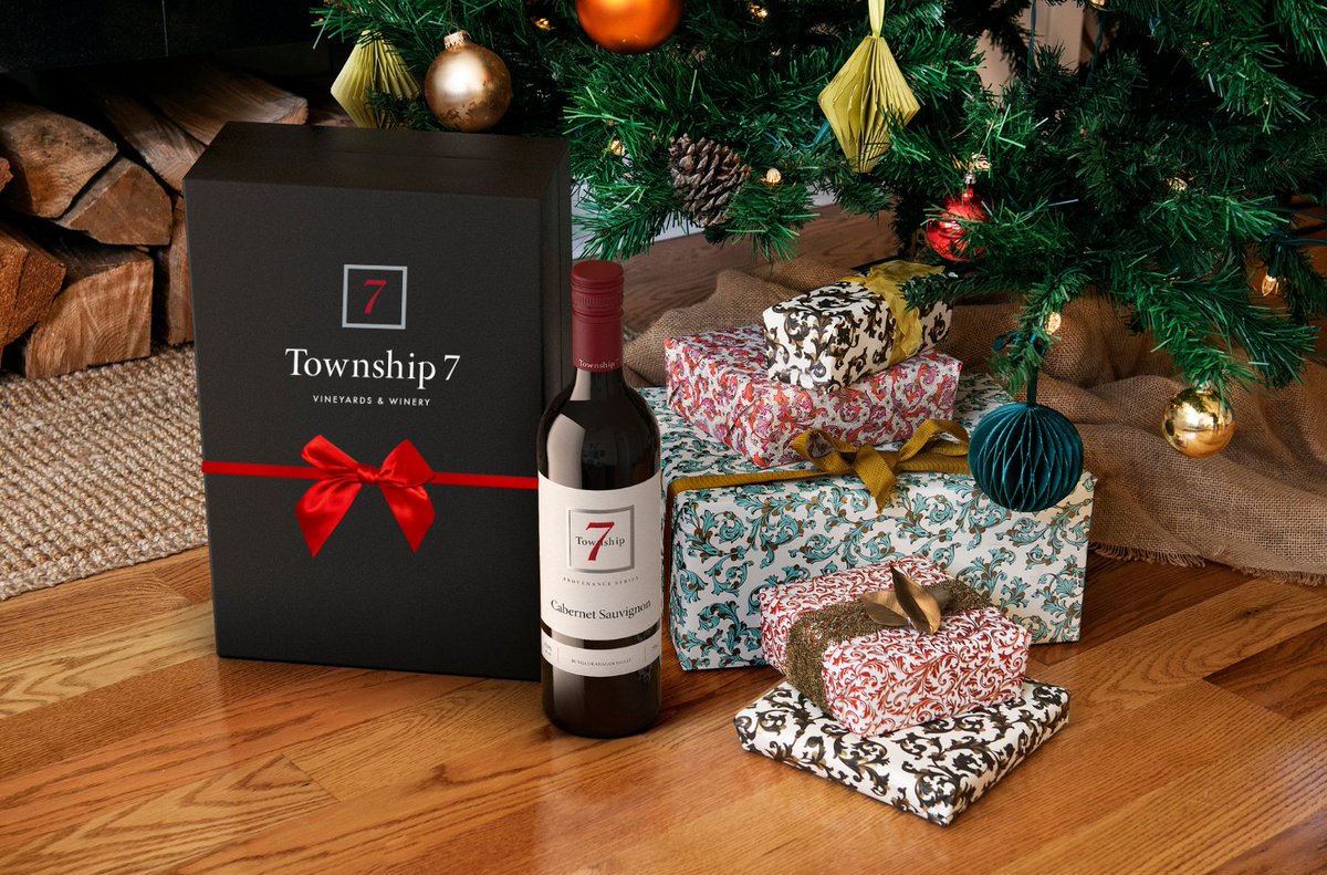 Wouldn't this be lovely to see under your tree this year? Shop online anytime: township7.com
#bcwine