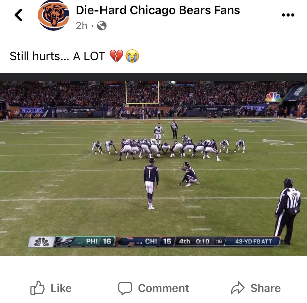 akelly_8's tweet photo. I can’t even scroll Facebook in peace. FFS @BrendenDeeg_ https://t.co/Hjr0h6wtiH