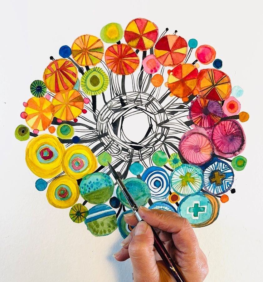 #Free art class  - Creative Circle Mini-Course! Lasts 5 days (12/1 to 12/5) but available thru all of Dec. I'm gonna use with my #homeschool boys.

See link: estemacleod.com/creative-circl…

#art #creativity #fun #workshops #painting #artistic #artist #getcreative #workshop #illustration