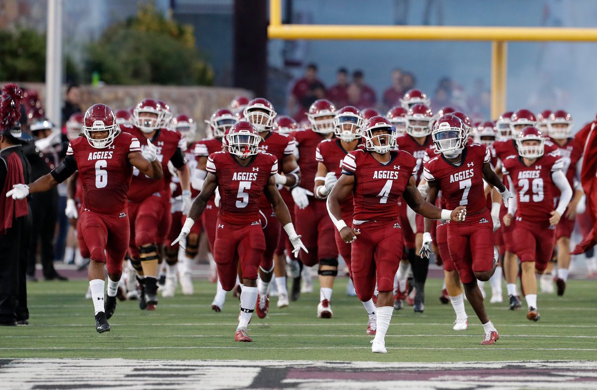 After a Great Conversation with <a href="/CoachNDreiling/">Nate Dreiling</a> I'm blessed to receive a PWO offer to the University of New Mexico State!Go Aggies 
<a href="/warriorqbcoach/">Warren McCarty</a> <a href="/CreekFB/">CherryCreek Football</a> <a href="/CCNextLevelFB/">Cherry Creek Next Level 🏈</a>