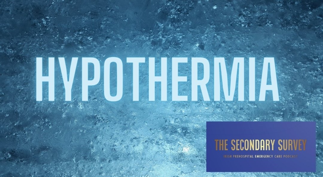 For the December episode  @stevefla speaks about #Hypothermia. Thanks for listening!  #IrishEMS #FOAMed  
open.spotify.com/show/06lmxLyHj… 
podcasts.apple.com/ie/the-seconda…
