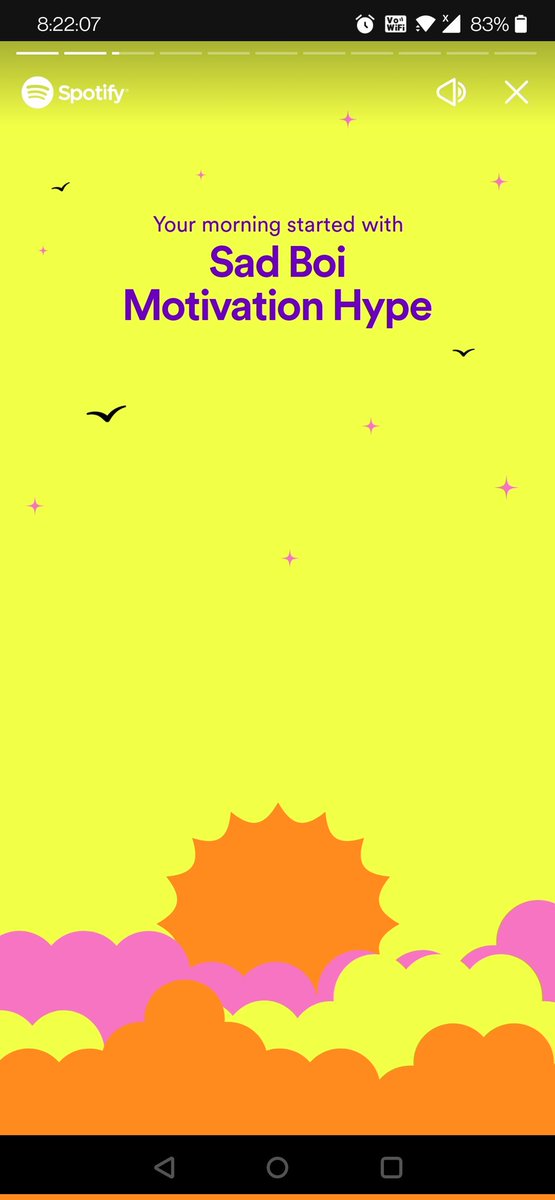 GamingVakes's tweet photo. Damn Spotify calling me Sad Boi :3 https://t.co/3o0Lx1ZH2r