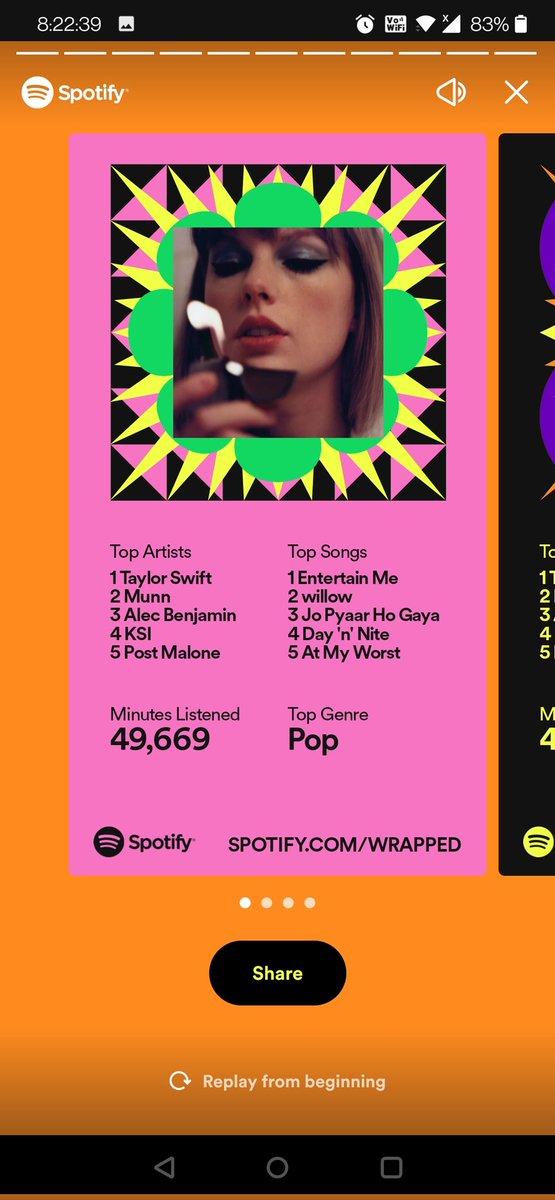 GamingVakes's tweet photo. Damn Spotify calling me Sad Boi :3 https://t.co/3o0Lx1ZH2r