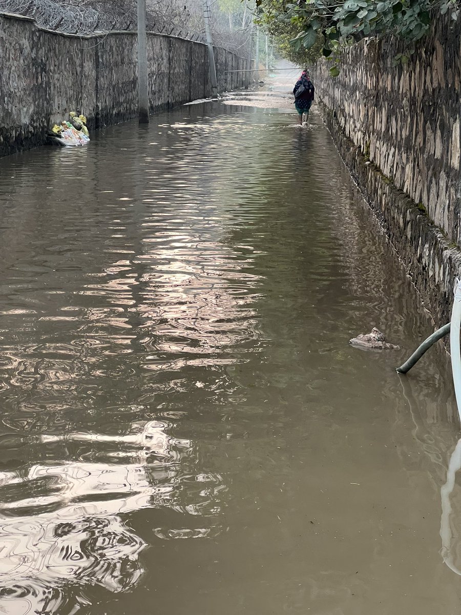 It is 6 months ‘ my dear sirs’, that we are marooned in water discharge from ASF not flowing out from TERI! You can image the disease this cause! No action by MCG, bas ‘Aaj, kal,Aaj’ and the week goes. No response to media or emotional pleas. What can we do, who can we appeal?