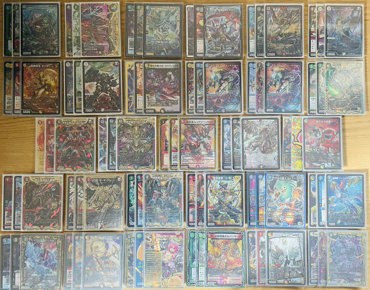 デュエル・マスターズ　赤黒邪王門構築済みデッキ デュエルマスターズ 赤黒邪王門 デッキの通販 S.K（345182738