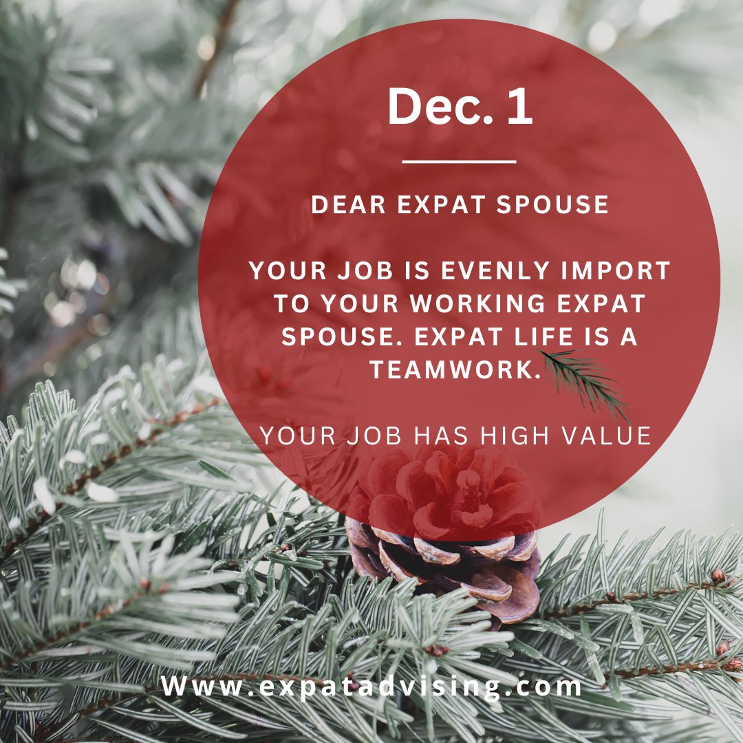 AdvisorExpat's tweet image. This particular one is for all expat spouses about to, or already suffering from, lose their sense of value. Don’t-&amp;gt; you are the one single most valuable support function and your job is VIP !! #expatspouse #udstationering #expatrie