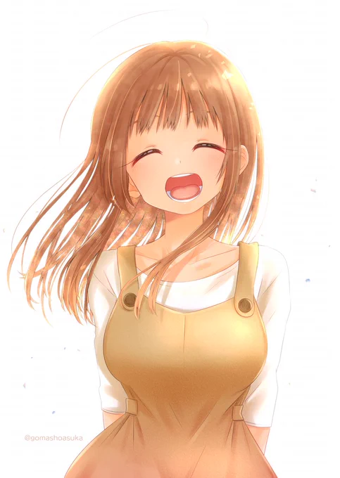 忙しくて新規絵のペース下がり気味なのでうちの子達のスマイルをまとめて世界を少し平和にしておく#笑顔のキミがすき 