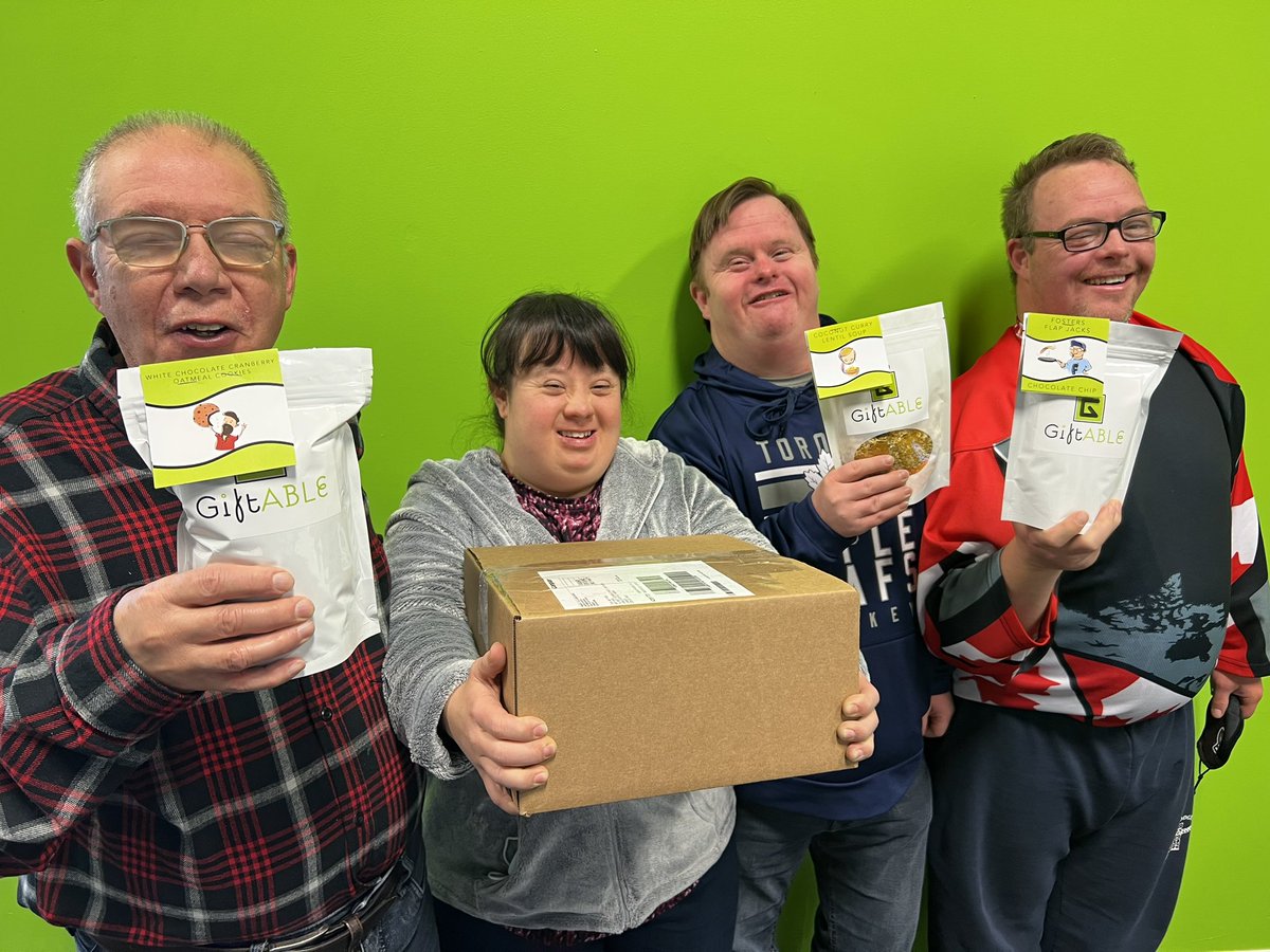 livelearnguelph's tweet photo. We are so excited to receive our first out of province GiftABLE order all the way from Vancouver ❤️. Make sure to visit our new online GiftABLE website at https://t.co/2FO606SVeo to get your order in before X-mas 🎄 https://t.co/TVLZKaUAKk