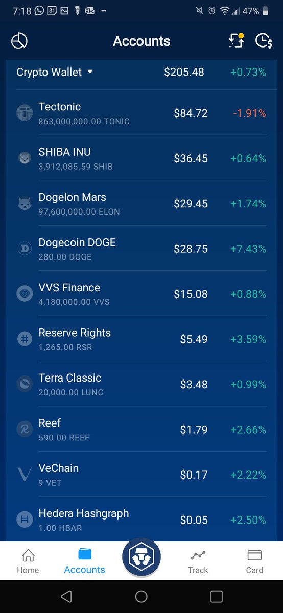 worldsfilthiest's tweet photo. This crypto portfolio of mine is the best way to go. I'd never sell it worth anything. One day, I'll be a crypto-millionaire #money #investing #cryptomarket https://t.co/kyNtDNkpki