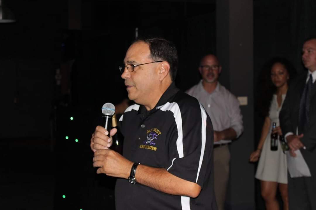 Tonight, I said my final good night to a great. This man shaped who I am as a leader. From him, I stole my final interview question when seeking teachers: "Is it important for students to like you?" He was my cheerleader, &amp; I hope I'm making him proud. I love you, Conrad Lopes.