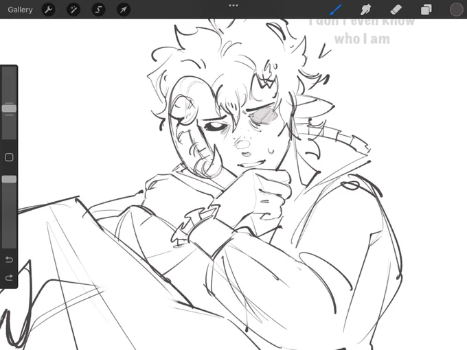Saffron from today's session,,, who let this guy talk about his emotions ?! 