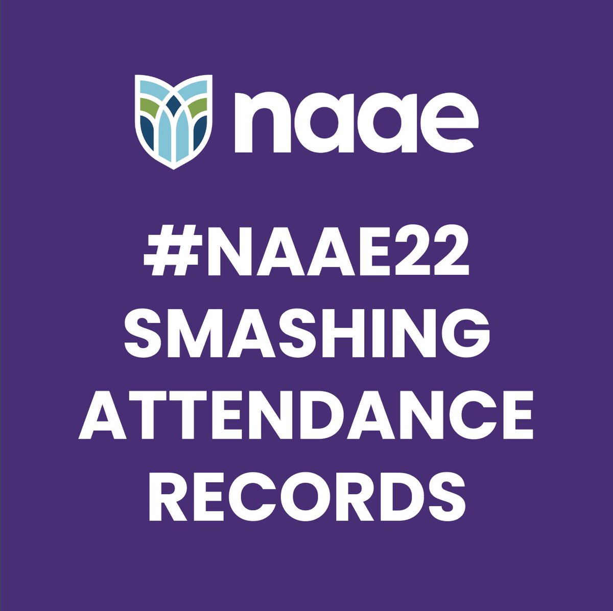 With more than 1000 registrants, we are thrilled to share that this year's convention is the largest in our organization's history. #NAAE22 #TeachAg