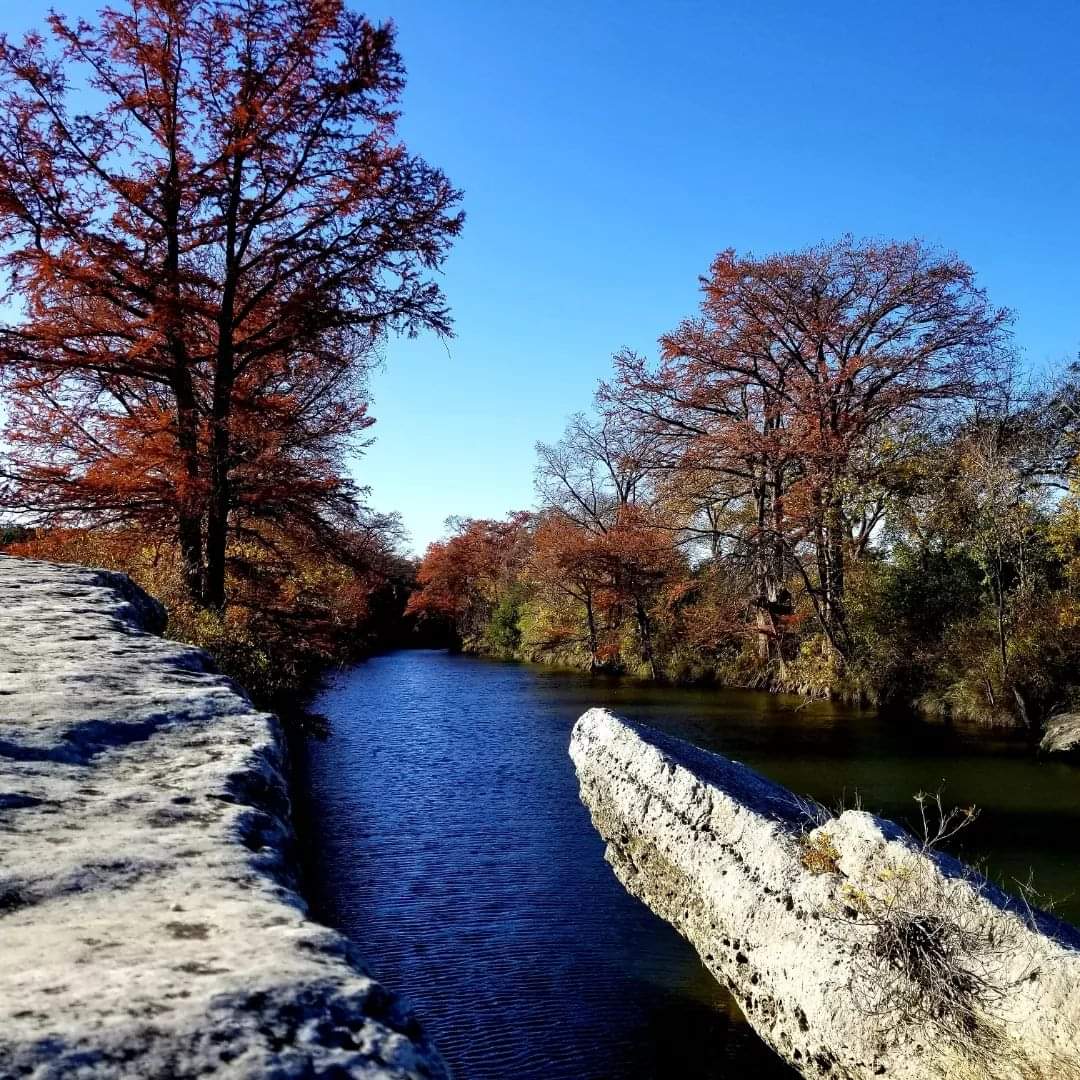 MonteWarden1's tweet photo. Shots from McKinney Falls State Park this mornin'. We've been marvelin' at the extraordinary colors this Fall. Don't tell me we don't have Fall colors in Texas - Once every hundred years, whether we need 'em or not! (Brandi grabbed these stunning pics - Dang!)
#fallcolors #texas https://t.co/g1nMOjyWIT