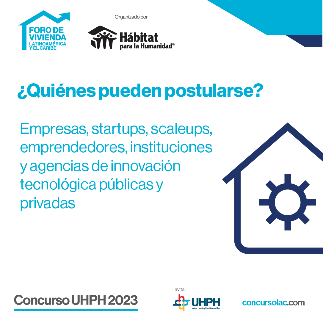 PlataformaUHPH's tweet photo. 👩🏻‍💻🏡👨🏽‍💻 ¿Tu #empresa, #startup, #scaleup, #emprendimiento creó un producto o servicio relacionado a vivienda, con el que se combata a los efectos del cambio climático en Latinoamérica y el Caribe? 
🤓 ¡Queremos visibilizarte!
Más información: https://t.co/RQaAhPzQFe https://t.co/Te5K6QI5yL