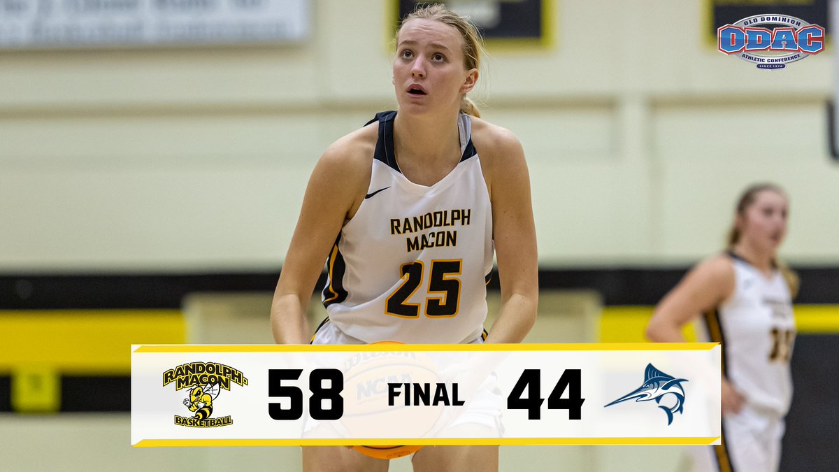 Women's Hoops Leads Wire-To-Wire in Win Over Va. Wesleyan

📰: bit.ly/3B32cz5

#SwarmSzn <a href="/RMCWBB/">Randolph-Macon Women's Basketball</a>