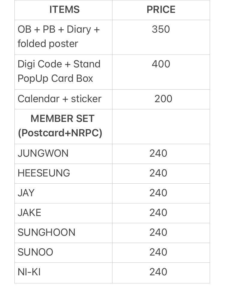 heekoollect_'s tweet photo. wts lfb enhypen ph [BATCH 1]

ENHYPEN SEASON’S GREETINGS 2023
— price may change
— 90% need to take to push through

* 100 pesos dp / rem bal. January 15
* NETA https://t.co/hhFGyBkZst