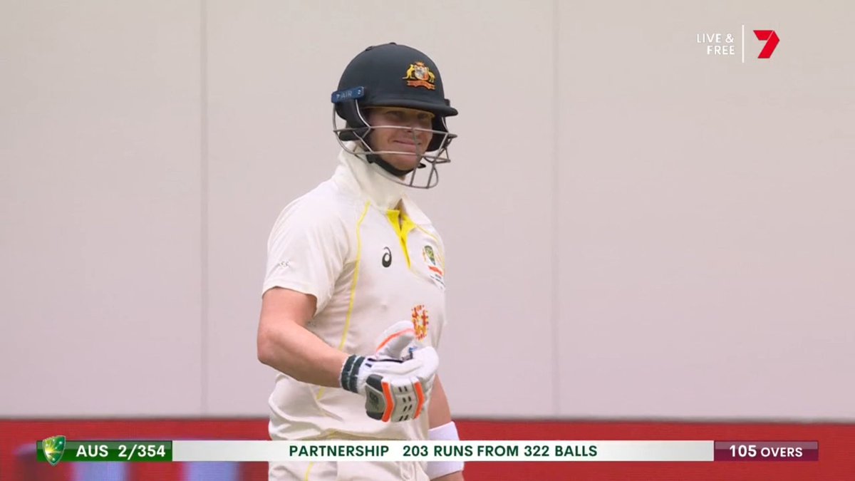 7Cricket on Twitter "There's the 200 partnership between Marnus