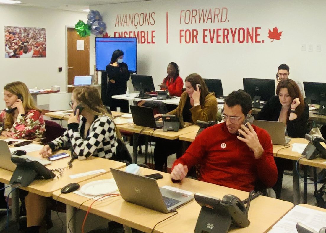 vankayak's tweet photo. “Hey it’s your pal Adam from the Liberal Party of Canada calling on behalf of your candidate in the upcoming Mississauga-Lakeshore by-election… oh, you’re already planning to vote for @SousaCharles? Yeah, I’ve been hearing that a lot tonight, thanks for your support!” #VoteSousa https://t.co/5SkDCFQ2zc