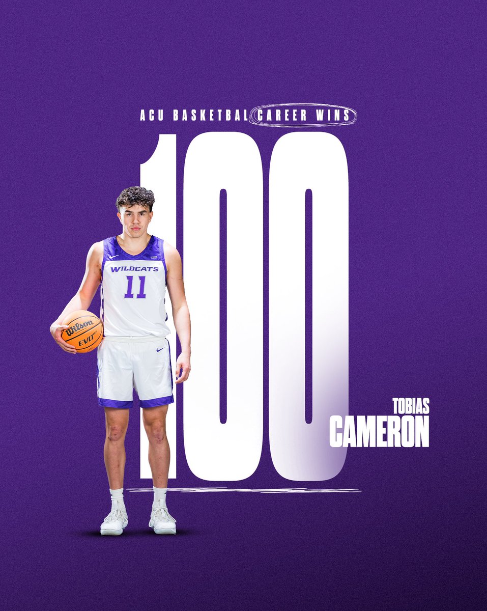 Joining the 💯 win club! @Cameron11Tobias Congrats on a great career‼️ So much more to come! #GoWildcats | #TougherTogether