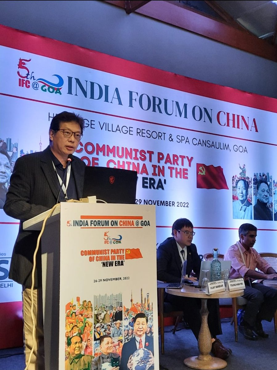 ics_delhi's tweet image. &quot;New ethnic policy has an orientation towards promoting inter-ethnic acculturation.&quot;- Dr. Shih Chien-yu, Associate Research Fellow, Division of National Security Research, @INDSRTW, Taipei at the 5th #ifcpc2014