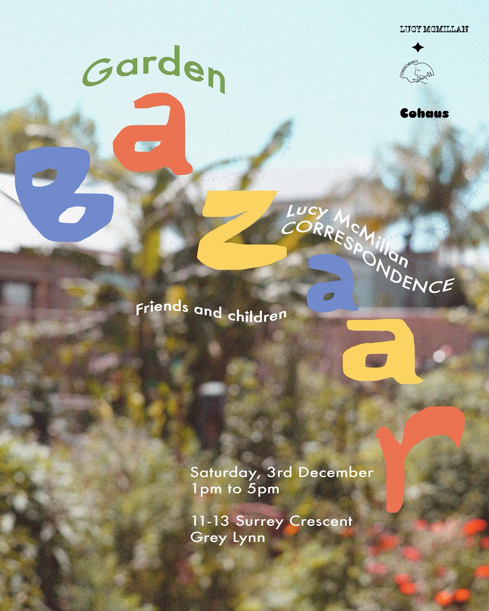 Make a day of it and head up to our Garden Bazaar afterwards 
x.com/CohausNZ/statu…