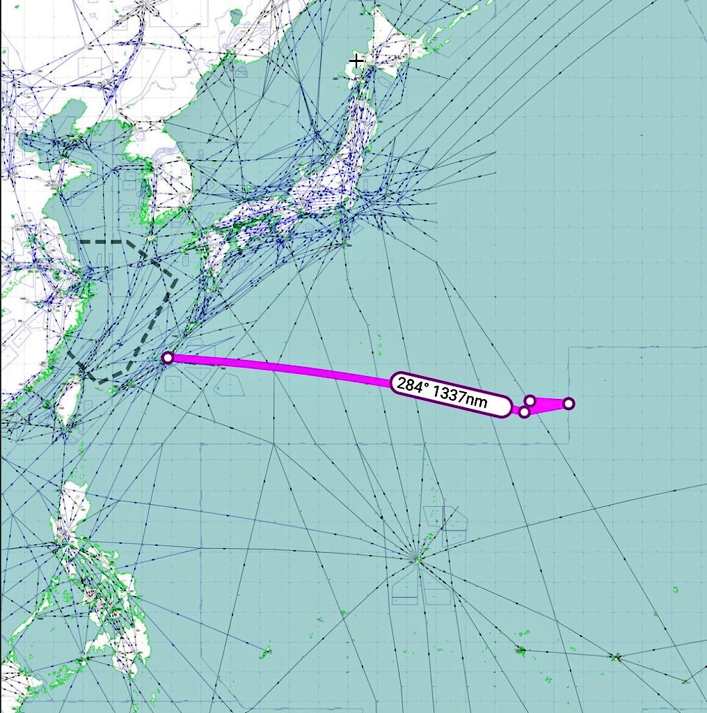 FMilcoms's tweet photo. #ADOBE52 flt cleared back to RODN.
#ADOBE44 #AE047F and #ADOBE54 #AE07A8? on their way from PHNL for RV. https://t.co/ucO4mM5m6O