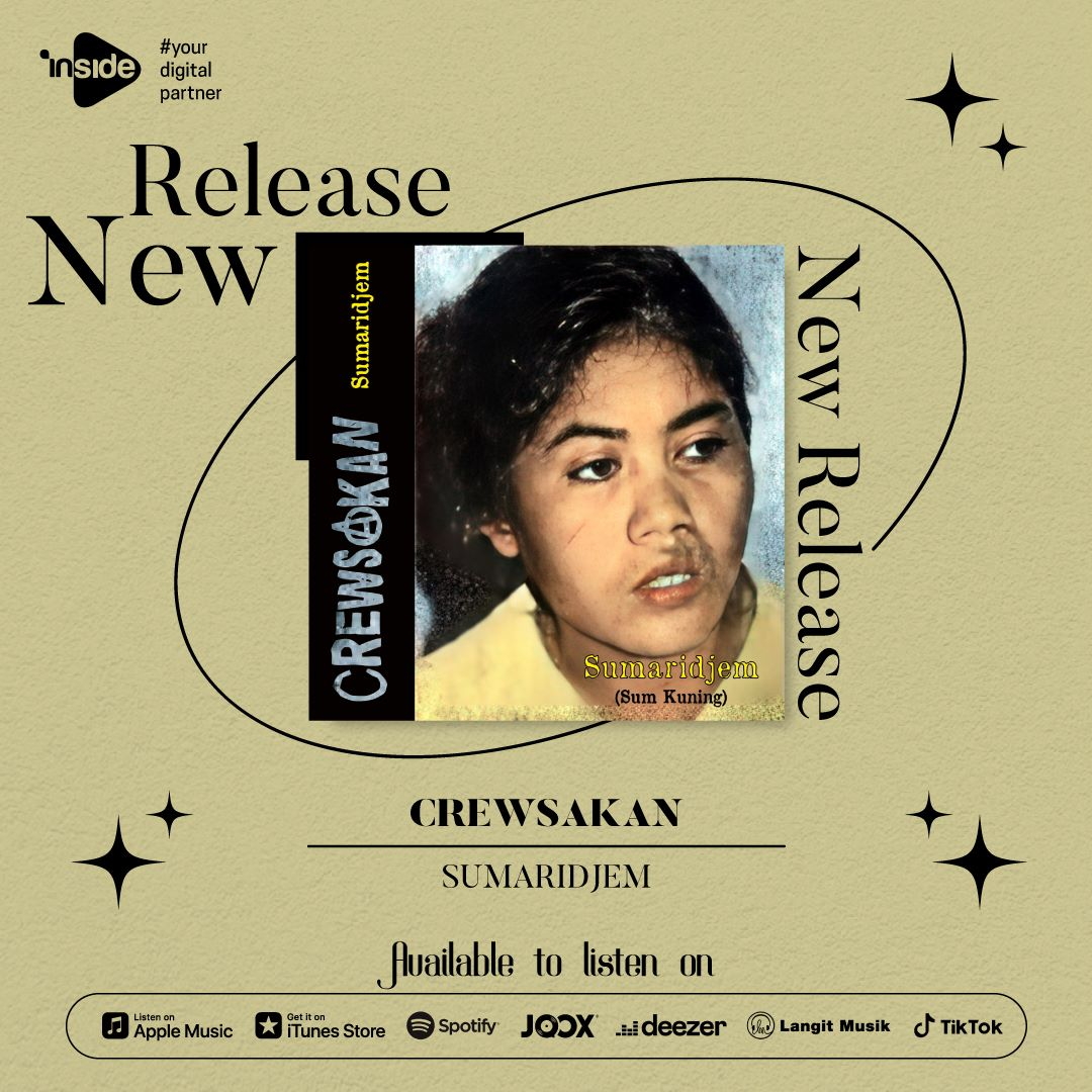 Telah rilis Album Ke-2 Crewsakan yang bertajuk "Sumaridjem" di Digital Platforms kesayangan Anda.
Selamat mendengarkan! Oi Oi Oi!!!
lnk.fu.ga/Sumaridjem

#Crewsakan
#Sumaridjem
#KalibataPunk
#Punk
#Rock
#AlbumMusik
#Silaturasa
#Jakarta
#Indonesia