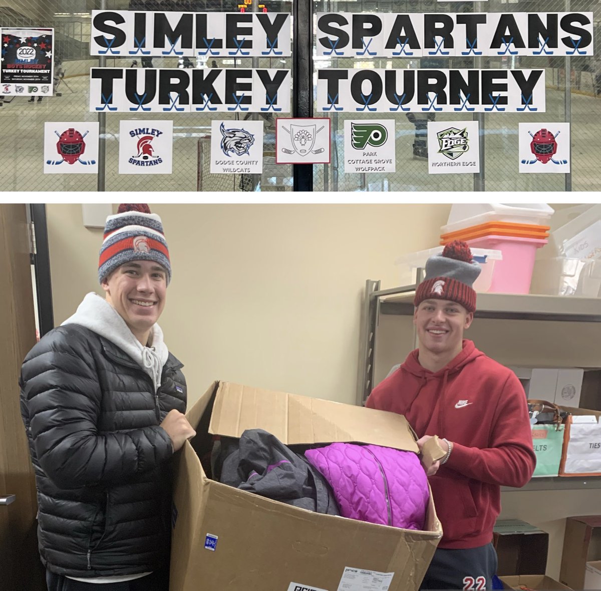 THANK YOU to all the fans who attended the Turkey Tourney and for those who generously donated coats for <a href="/NeighborsInc/">Neighbors, Inc.</a> 
We appreciate your support!
#spartanpride #52north