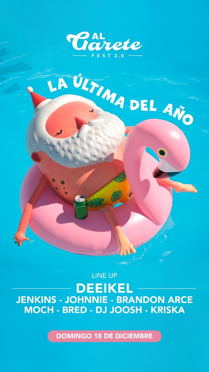 Nos vemos en la última del año 🤗🔥🥳

Preventas apartir de mañana 01.12.2022